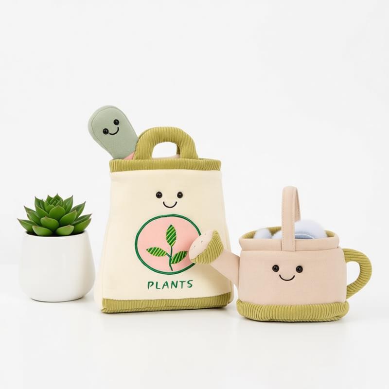 Parent Of Plant - Cut Gardening Plush Toy Plant Bag