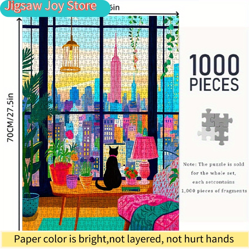 DIY Paper Puzzle, New York Cit - огляд і ціна Parent Of Plant
