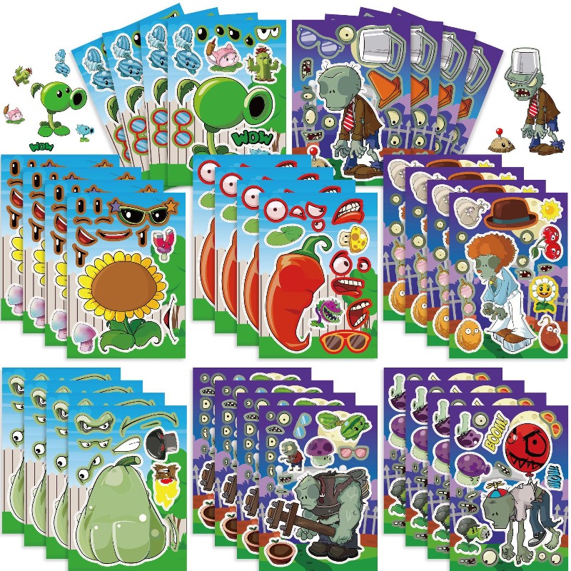 Plants Vs. Zombies Cute Cartoo - огляд і ціна Plant Parent Sticker