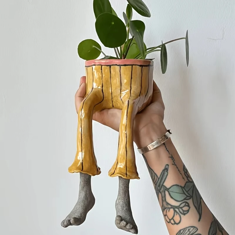 Whimsical Resin Leggy Planter  - огляд і ціна Parent Of Plant